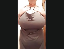 big tits flash in public videos